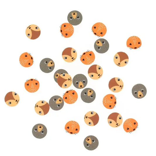 Forest Animal confetti Annikids