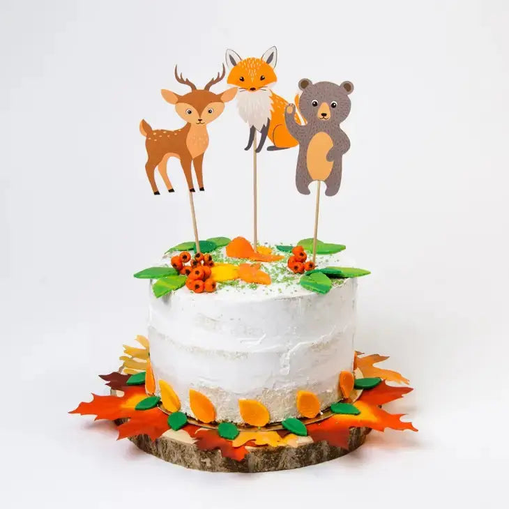 Forest Animals Cake Toppers Annikids