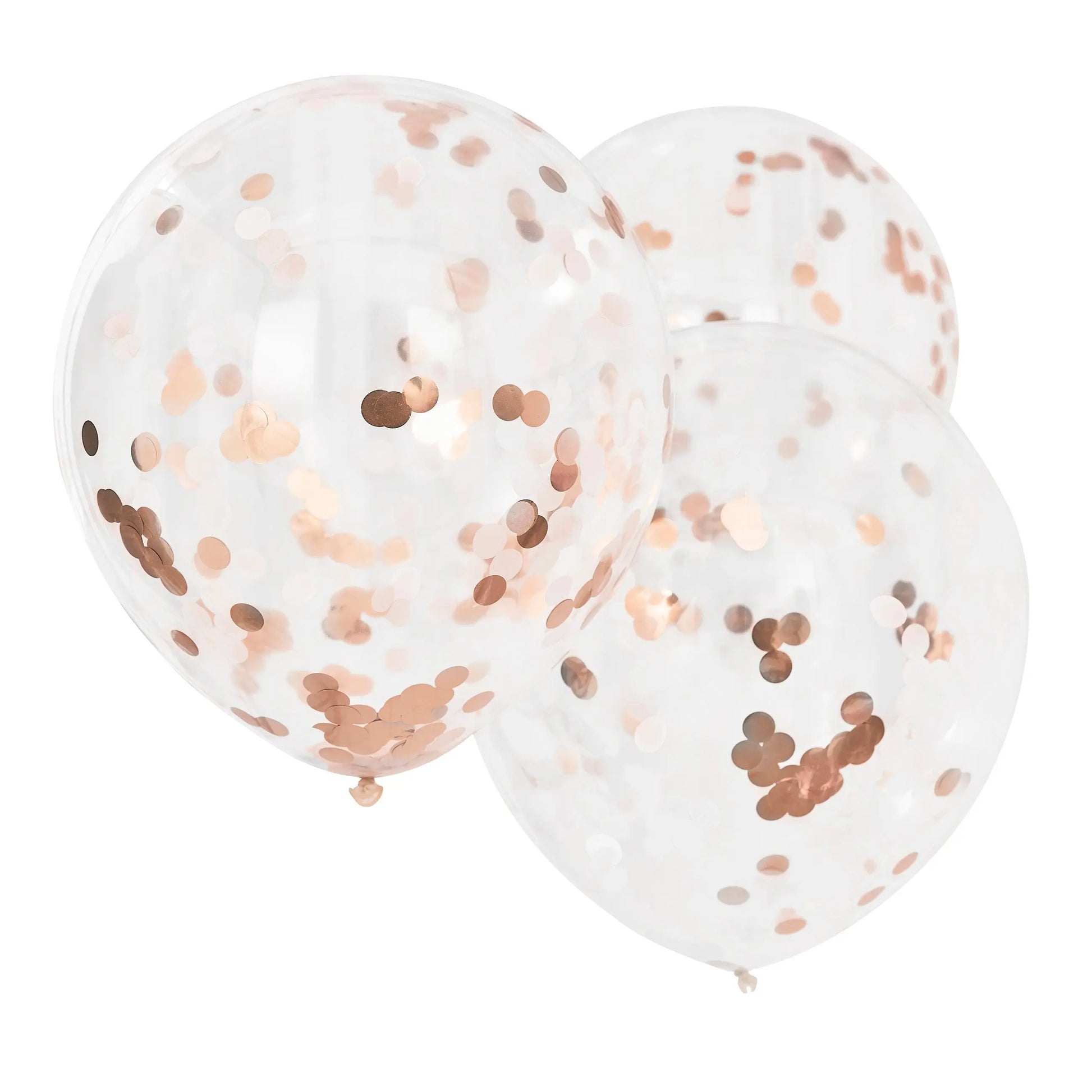 Giant Rose Gold And Blush Large Confetti Balloons Ginger Ray