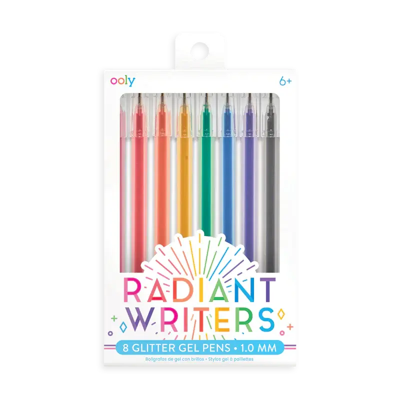 Glitter Gel Pens ''Radiant Writers'' OOLY