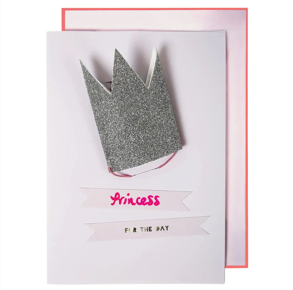 Glitter Princess Crown Birthday Card Meri Meri