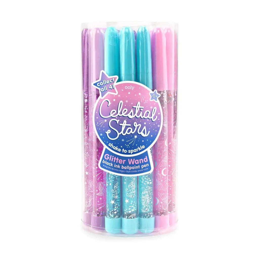 Glitter Wand Pen - Celestial Stars OOLY
