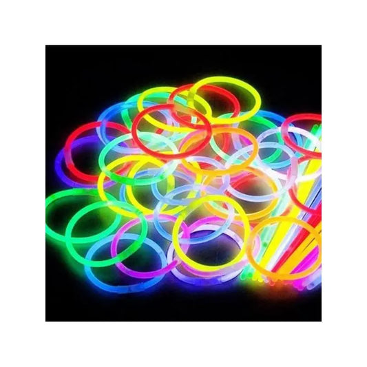 Glow Tube de 100 bracelets fluos cotillons Alsace