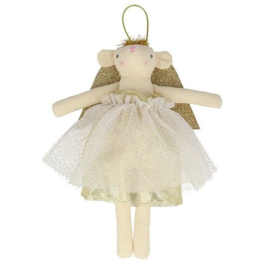 Gold Angel Mouse Tree Topper Meri Meri