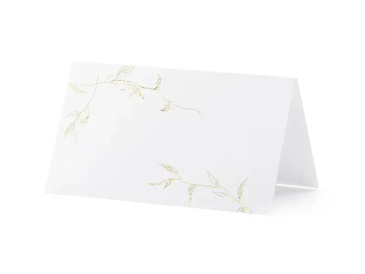 Gold Branches Place Cards - Party Deco Partydeco
