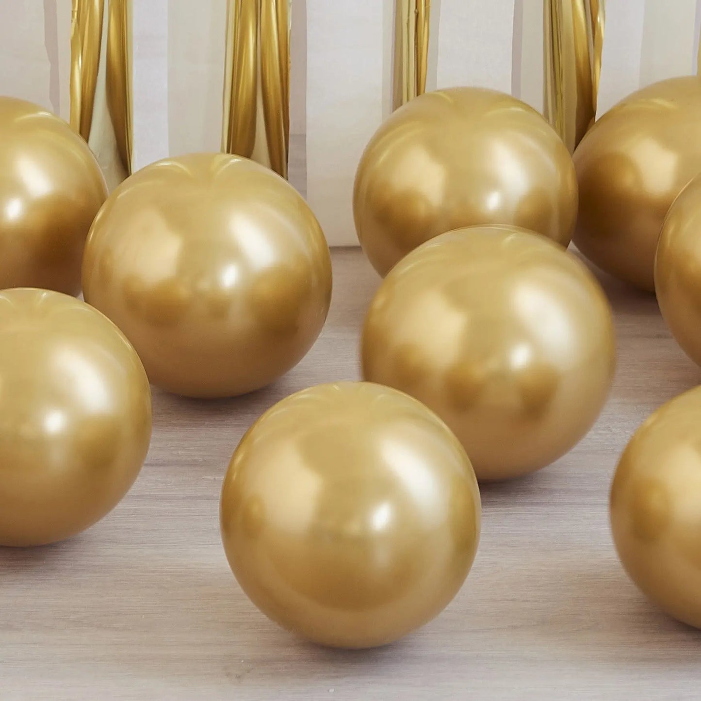 Gold Chrome Balloon Mosaic Balloon Pack Ginger Ray