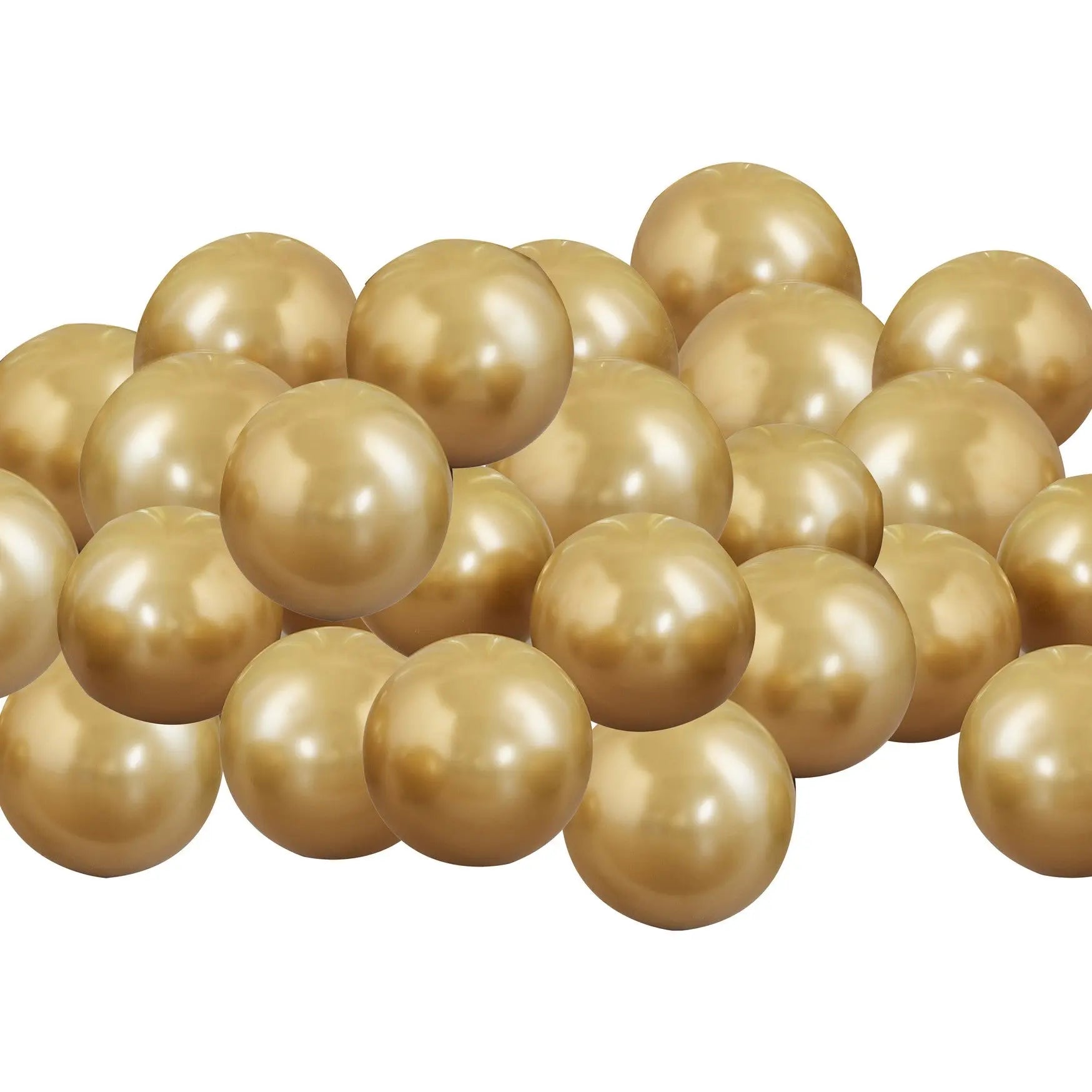 Gold Chrome Balloon Mosaic Balloon Pack Ginger Ray