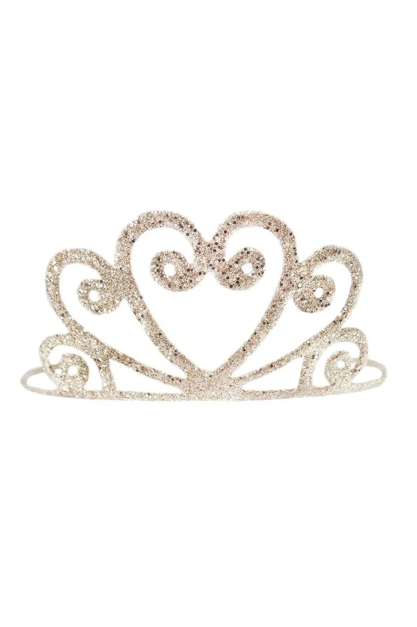 Gold Glitter Tiara Great Pretenders