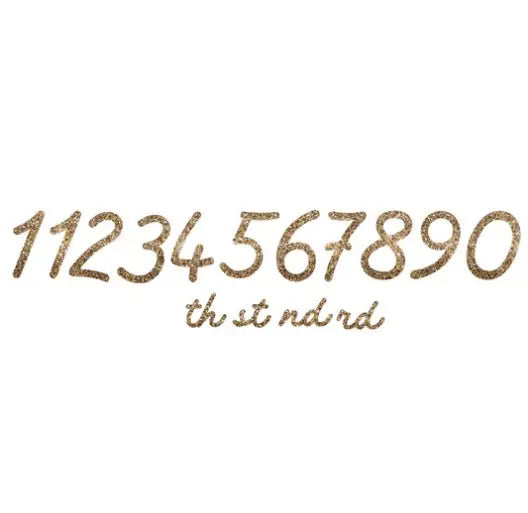 Gold Happy Birthday Garland Set Meri Meri