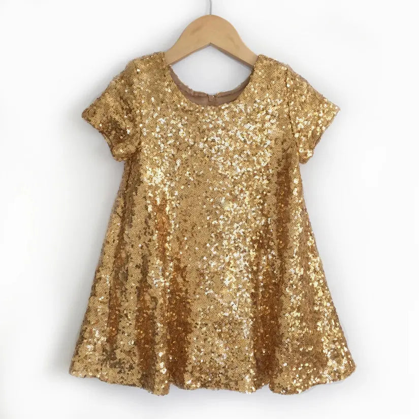 Gold Sequin Dress Faire