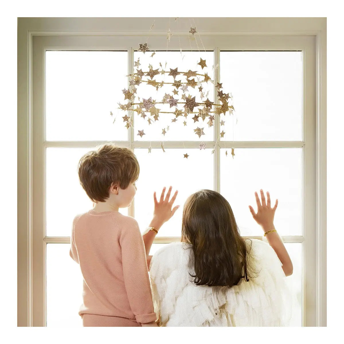 Gold Sparkle Star Chandelier Meri Meri