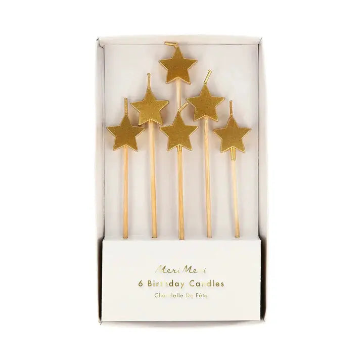 Gold Star Candles Meri Meri
