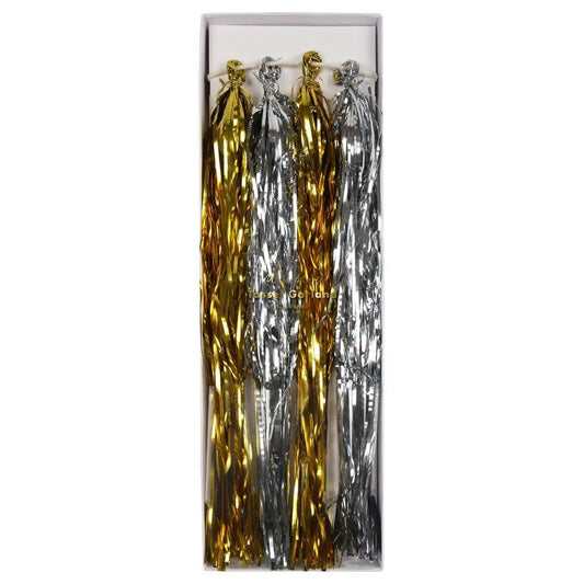 Gold & Silver Tassel Garland thepartyville