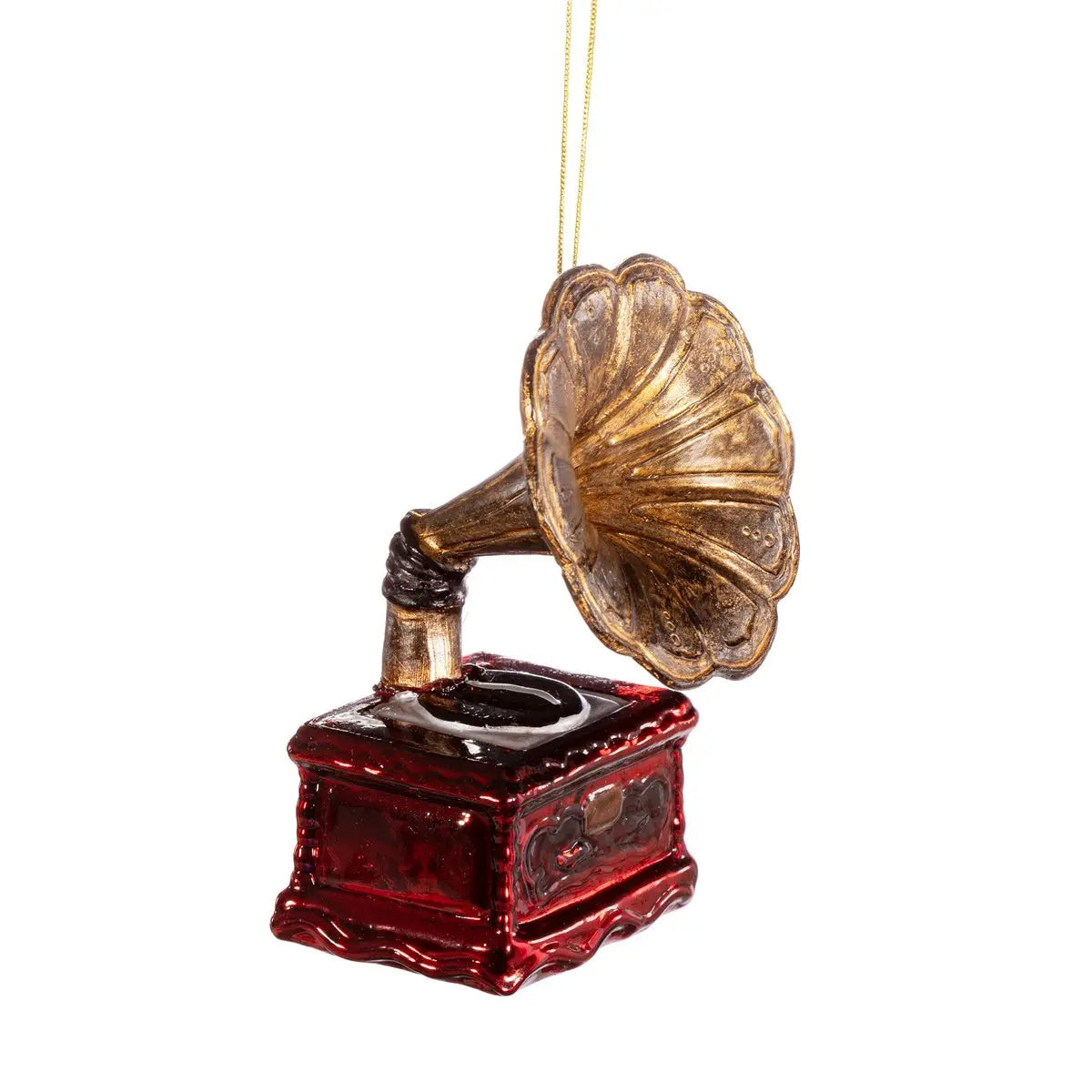 Gramophone Shaped Bauble SASS AND BELLE