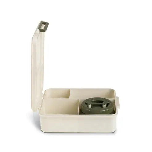 Grand Lunch Box With 4 Compartments And 1 Food Jar - Dino- Green Citron