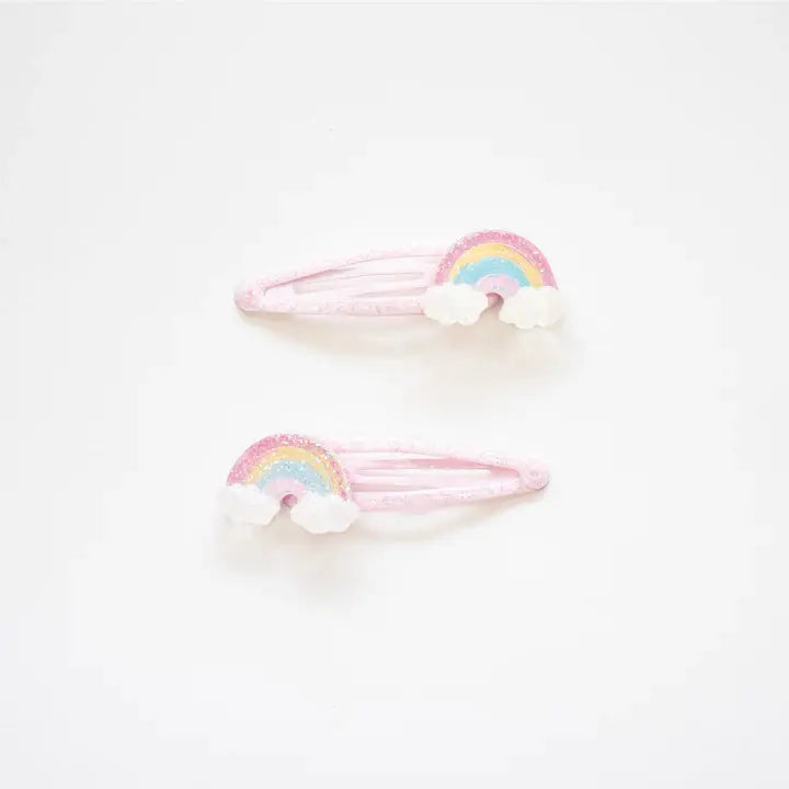 Hairclips - rainbow Yuko. B