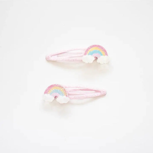 Hairclips - rainbow Yuko. B