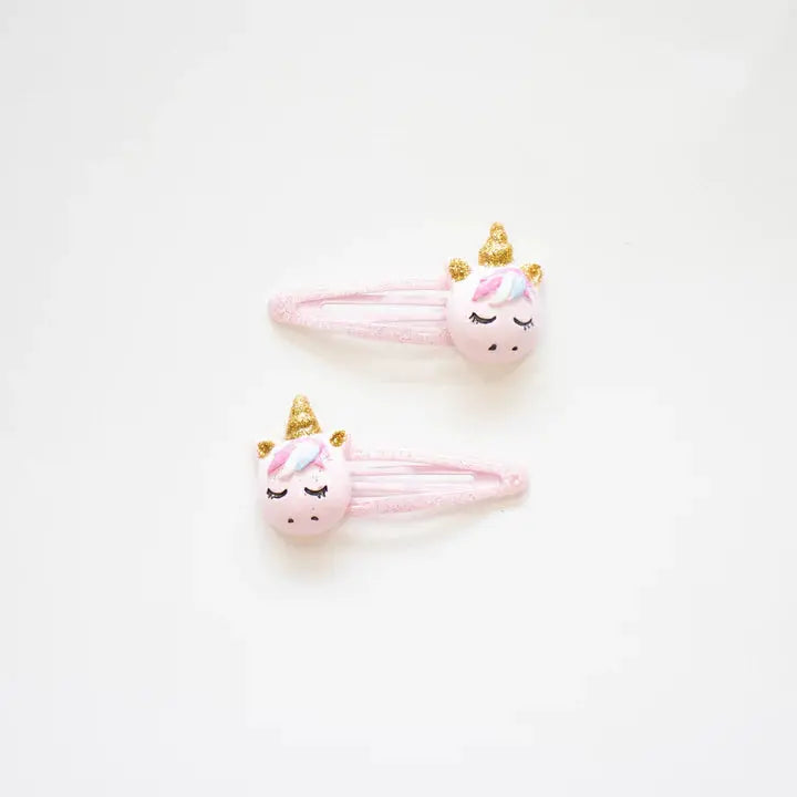 Hairclips - unicorn Yuko. B