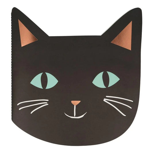 Halloween Cat Sticker Sketch Book Meri Meri