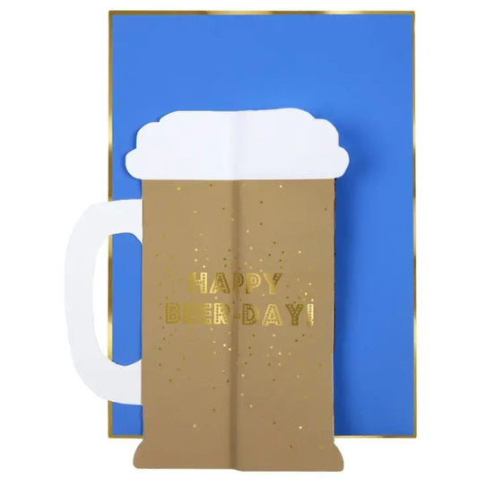 Happy Beer-day Greeting Card Meri Meri