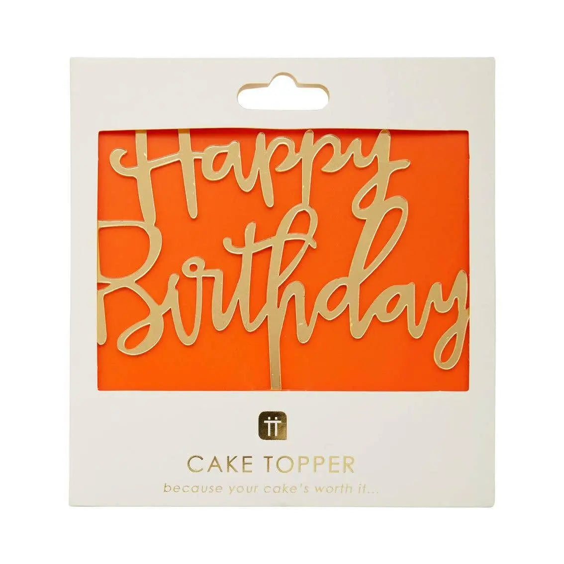 Happy Birthday Cake Topper Talking Tables