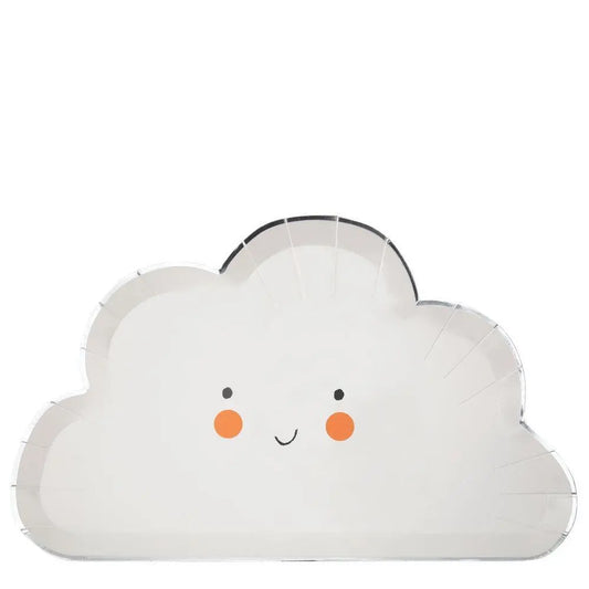 Happy Cloud Plates Meri Meri