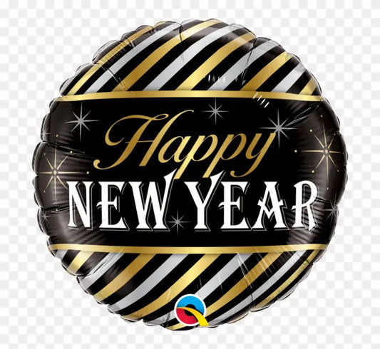Happy New Year Party Foil Balloon qualatex