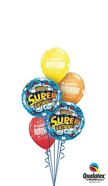 Have A Super Birthday Foil Balloon qualatex
