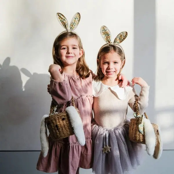 Headband Floral Rabbit Ears Mimi & Lula