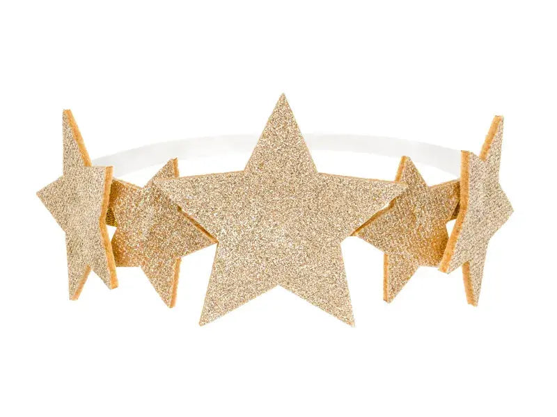 Headband Stars, gold Partydeco