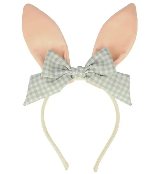 Headband - Velvet Bunny Ears Meri Meri