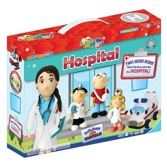 Hospital - Jumpingcity Clay Modelling Series Set JumpingClay