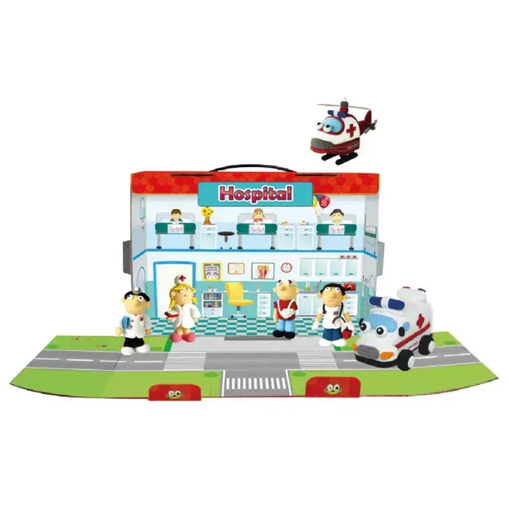 Hospital - Jumpingcity Clay Modelling Series Set JumpingClay