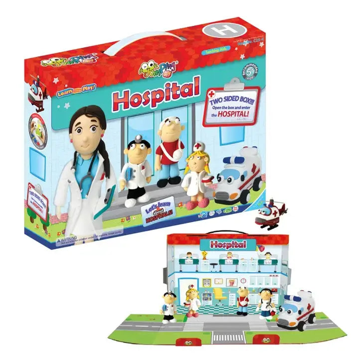 Hospital - Jumpingcity Clay Modelling Series Set JumpingClay
