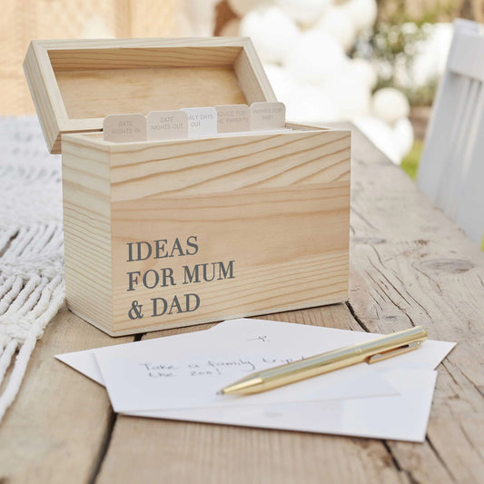 Ideas for Mum and Dad Baby Shower Guest Book Alternative Ginger Ray