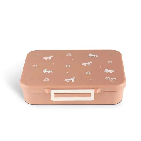 Incredible Tritan Lunch Box With 4 Compartments - Unicorn-Blush Pink Citron