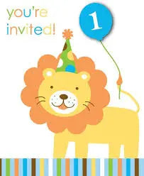 Invitations - First birthday! Meri Meri