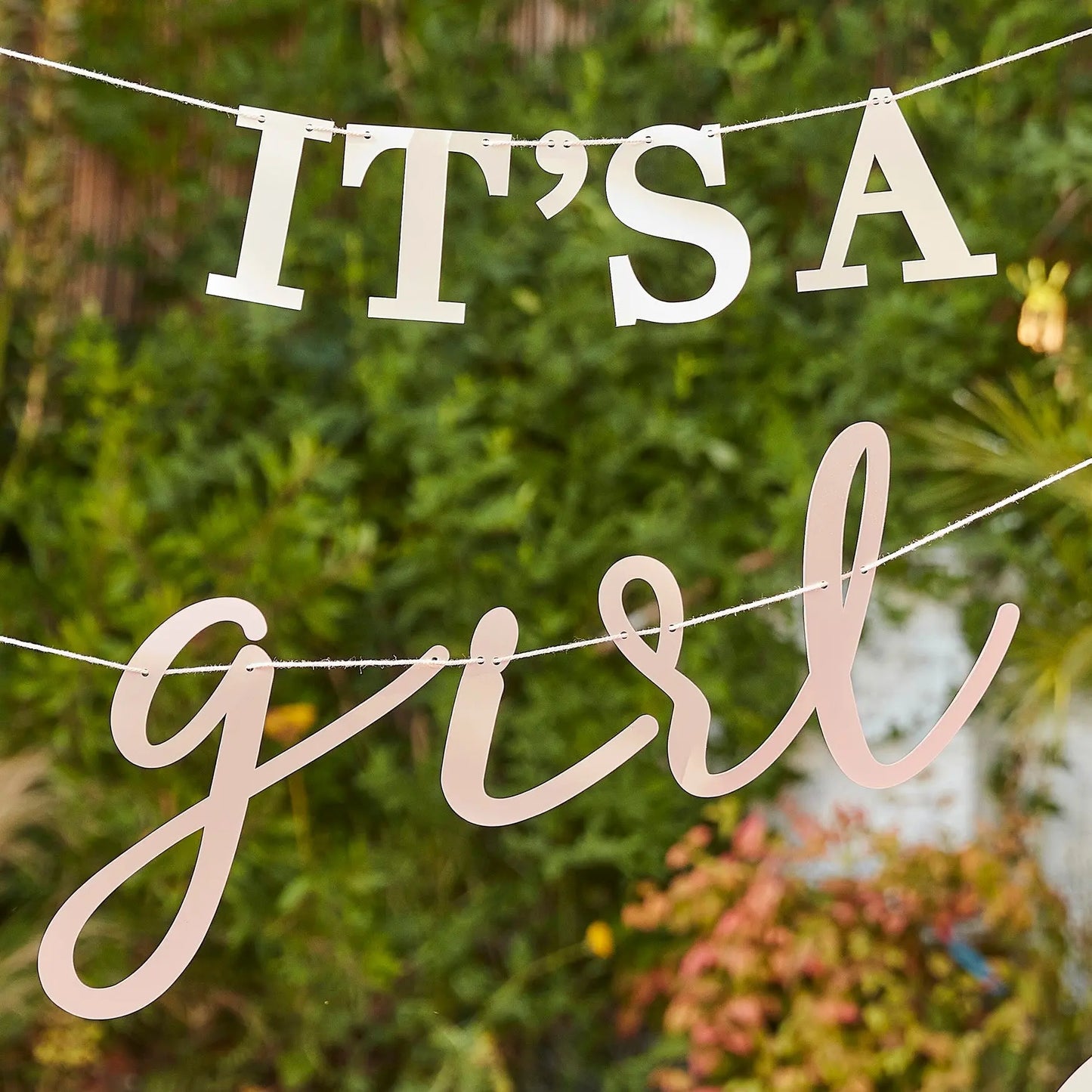 It's a Girl Baby Shower Bunting Ginger Ray