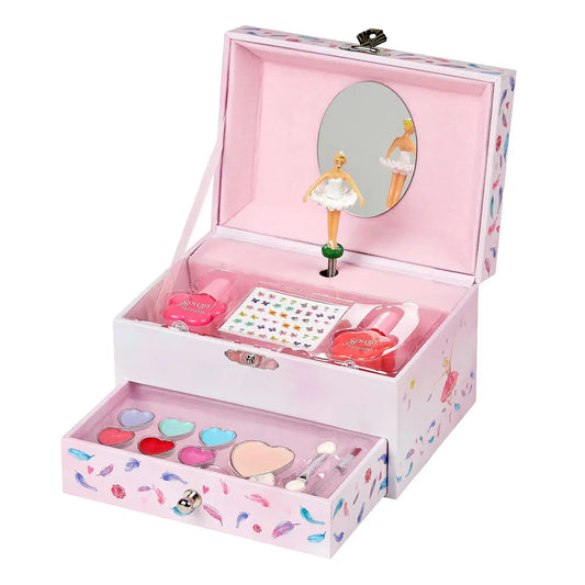 Jewellery box with music and make-up Swan Lake souza