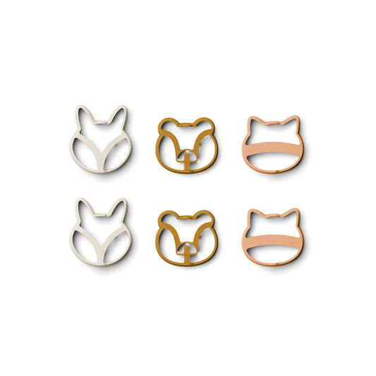 Karina pancake shape set - Sandy multi mix LieWood