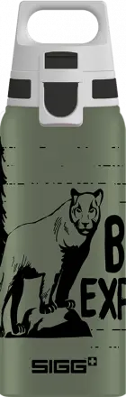Kids Water Bottle WMB ONE Brave Mountain Lion Sigg