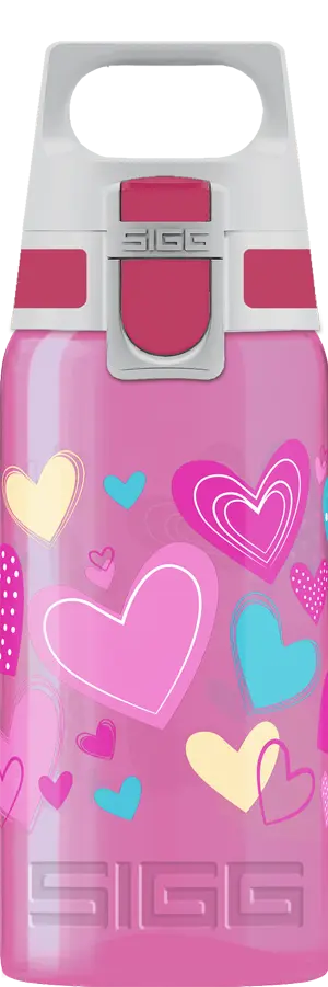 Kinder Trinkflasche VIVA ONE Hearts 0.5 L Sigg