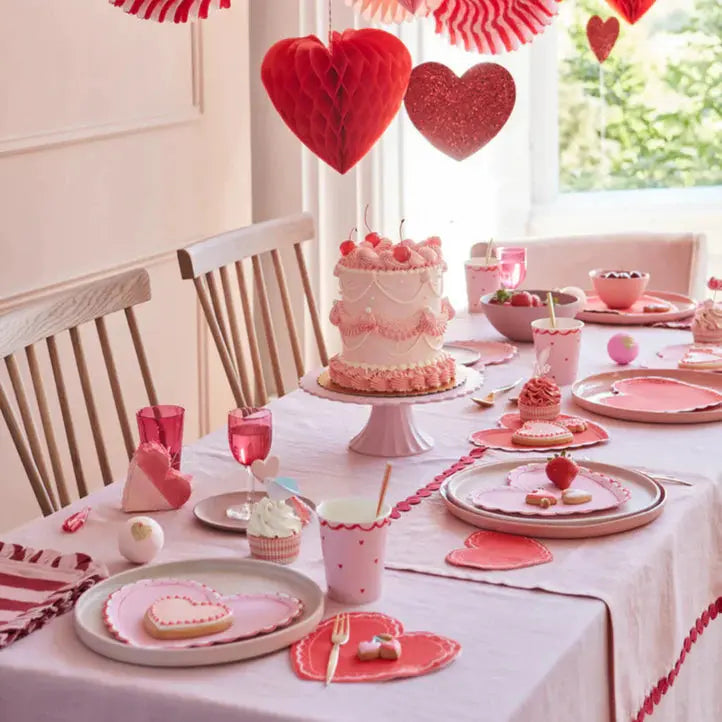 Lacy Heart Cups (x 8) Meri Meri