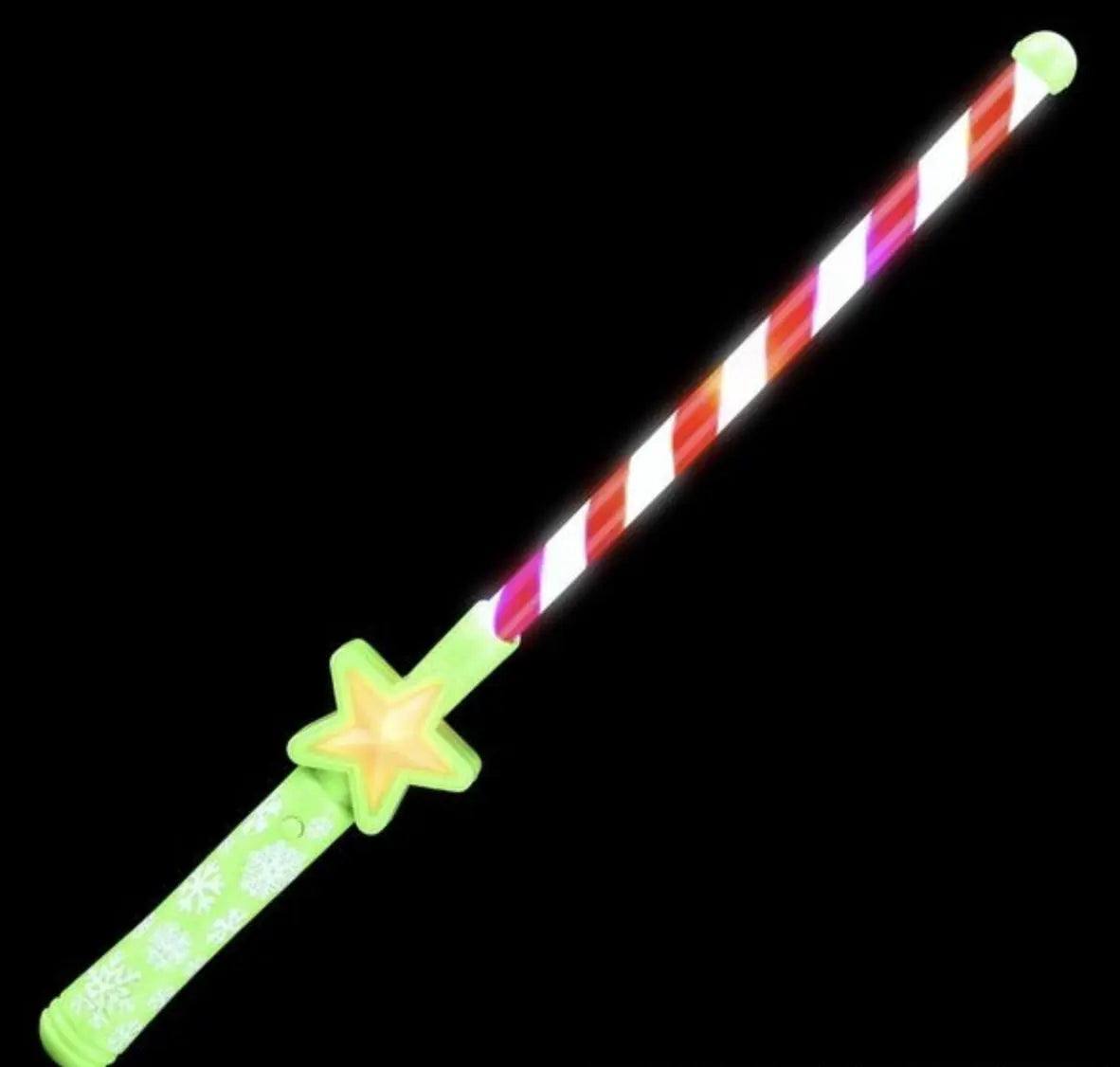 Light-up Christmas Theme Wand La Luna Bella