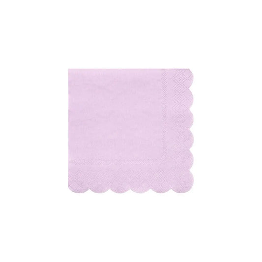 Lilac Small Napkins (set of 20) Meri Meri