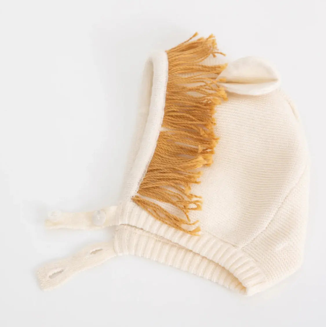 Lion Baby Bonnet Meri Meri