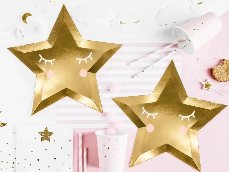 Little Star Plates Partydeco