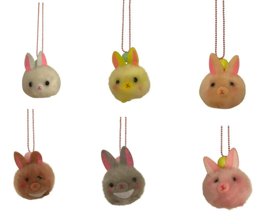 Ltd. Pop Cutie PomPom Bunny Necklaces Pop Cutie