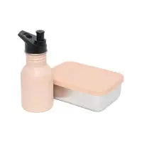 Lunch box stainless steel Riley dawn rose Petit Monkey