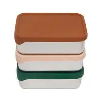 Lunch box stainless steel Riley dawn rose Petit Monkey